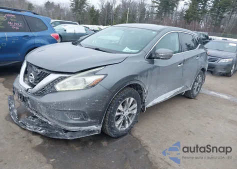 2015 Nissan Murano S из США, поврежденный, VIN 5N1AZ2MH9FN257087